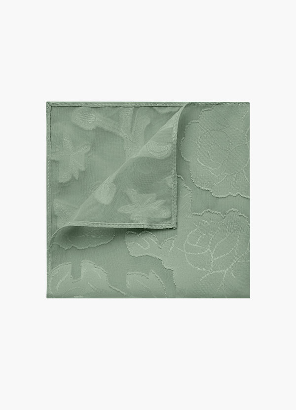 front Pañuelo de bolsillo con estampado floral desgastado