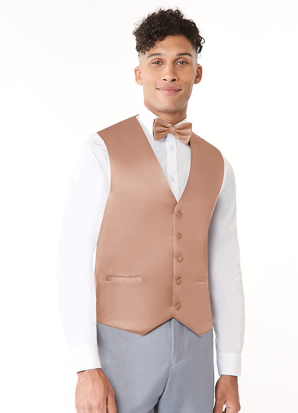 front Matte Satin Vest