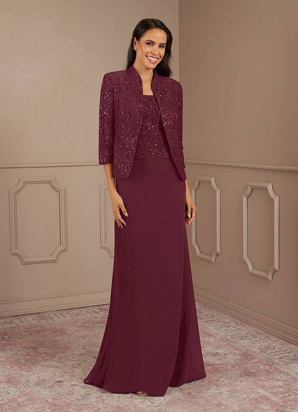 front Azazie Cornelia Mother of the Bride Dress