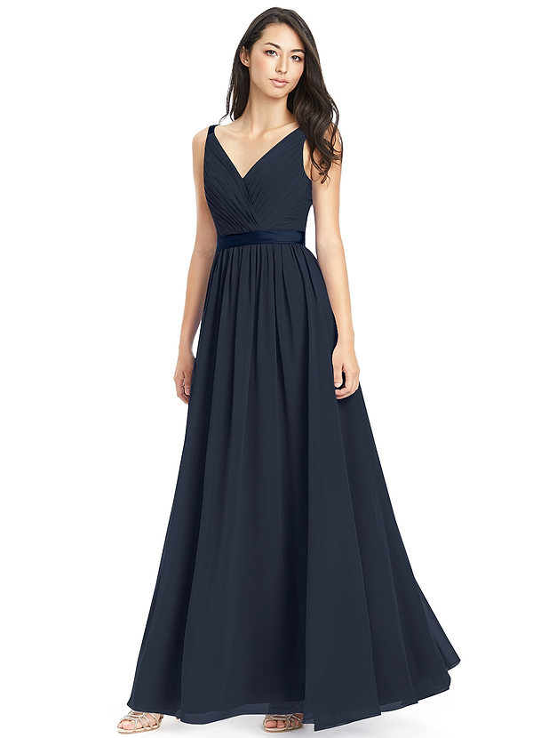 azazie navy bridesmaid dresses