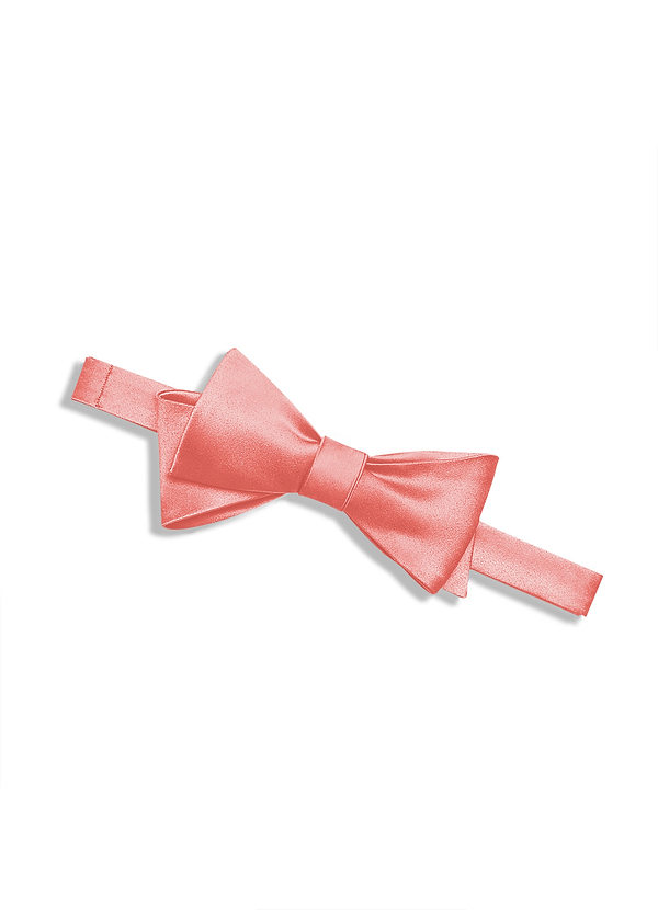 front Matte Satin Bow Tie