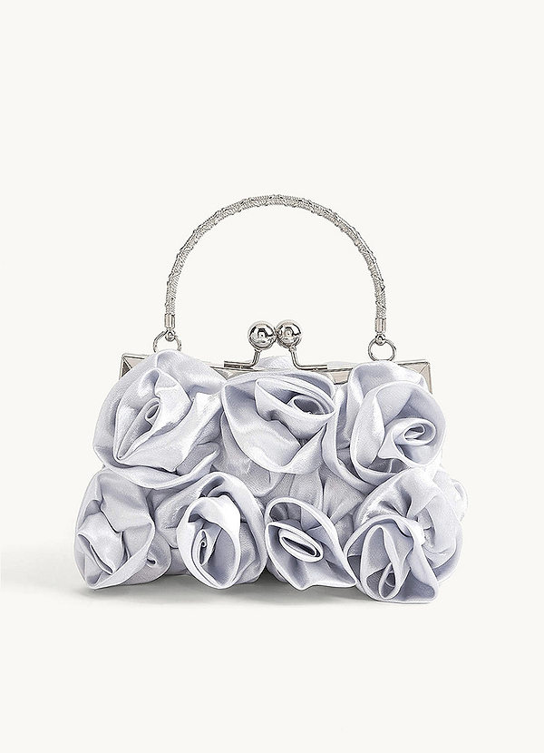 front 3D Rosettes Handbag