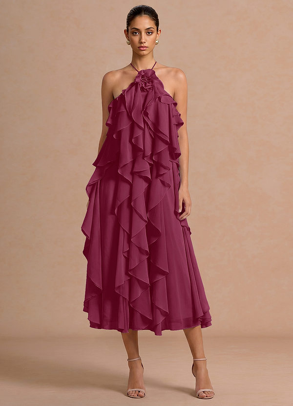 Montana Mulberry Midi Dress image1