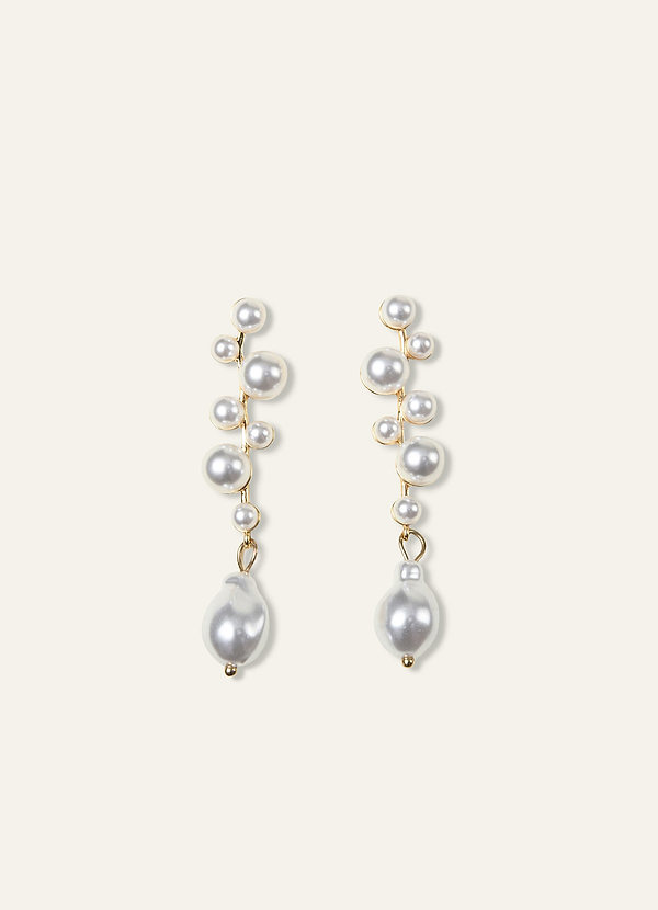 Pearl Chandelier Earrings front