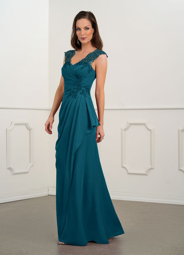 Ink Blue Azazie Gladys Mother of the Bride Dress Mother of the Bride ...