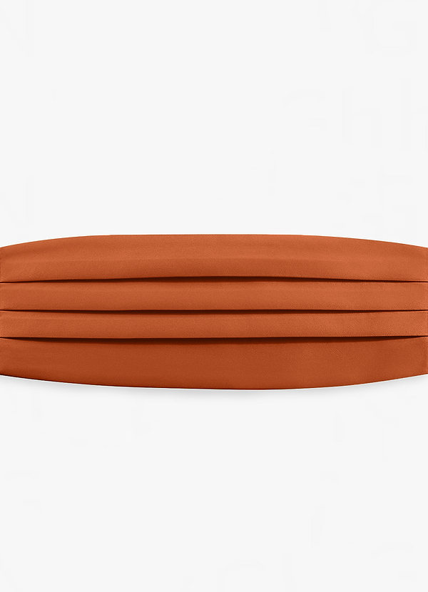 front Fascia da smoking classica in raso opaco da uomo