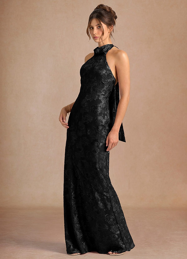 Vestido Negro Largo Dillon image1