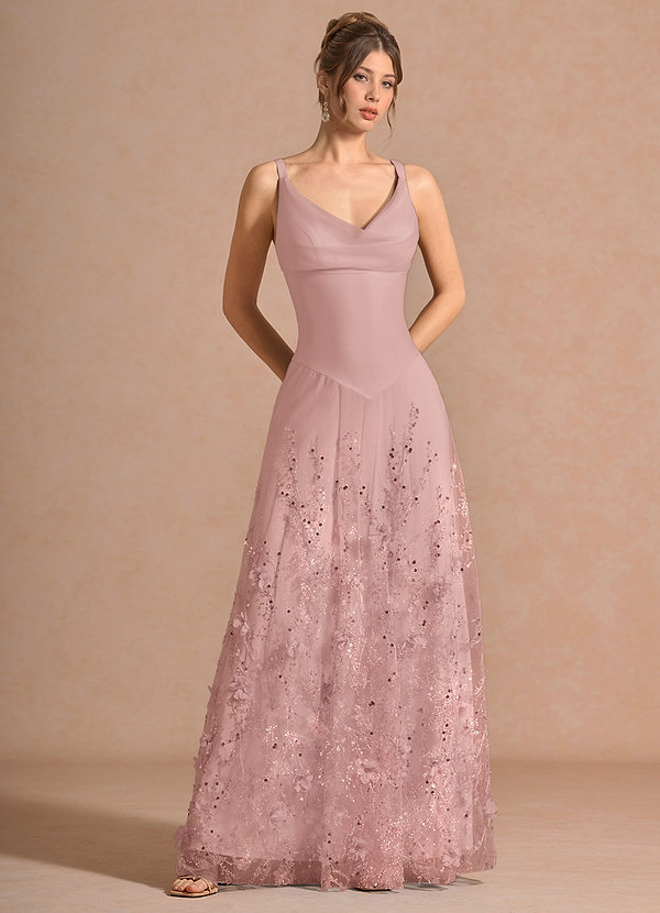 Valora Pink Maxi Dress image1