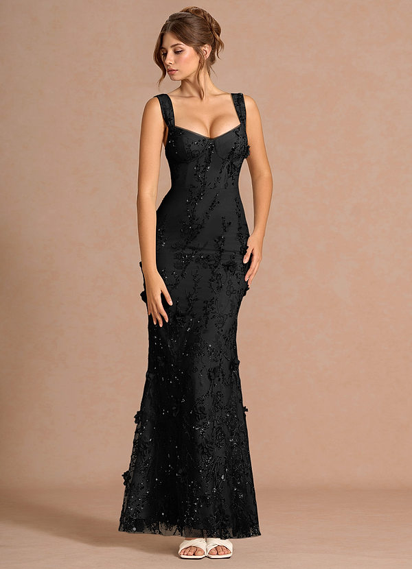 Girella Black Maxi Dress image1