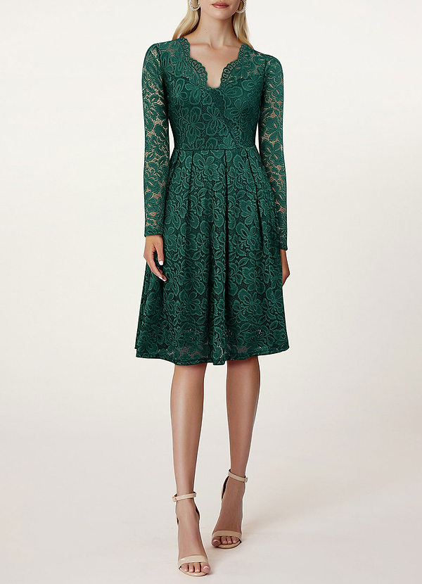 Long Sleeve Midi Dress Dresses | Azazie