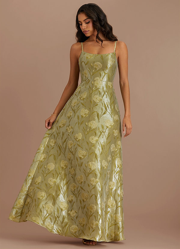 Laura Gold Sage Maxi Dress image1