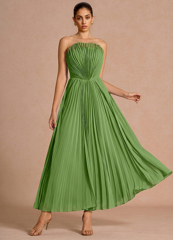 Eurydice Verde De Iarbă Rochie maxi image1