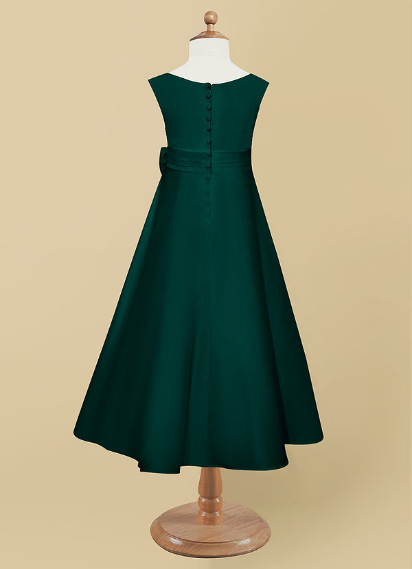 back Azazie Lindy Flower Girl Dress