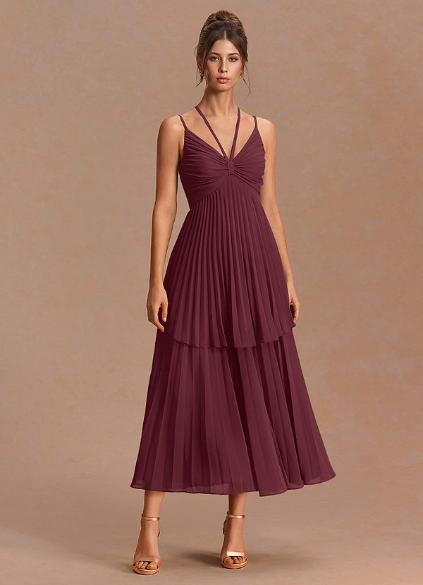 Cecily Wine Maxi Dress image1