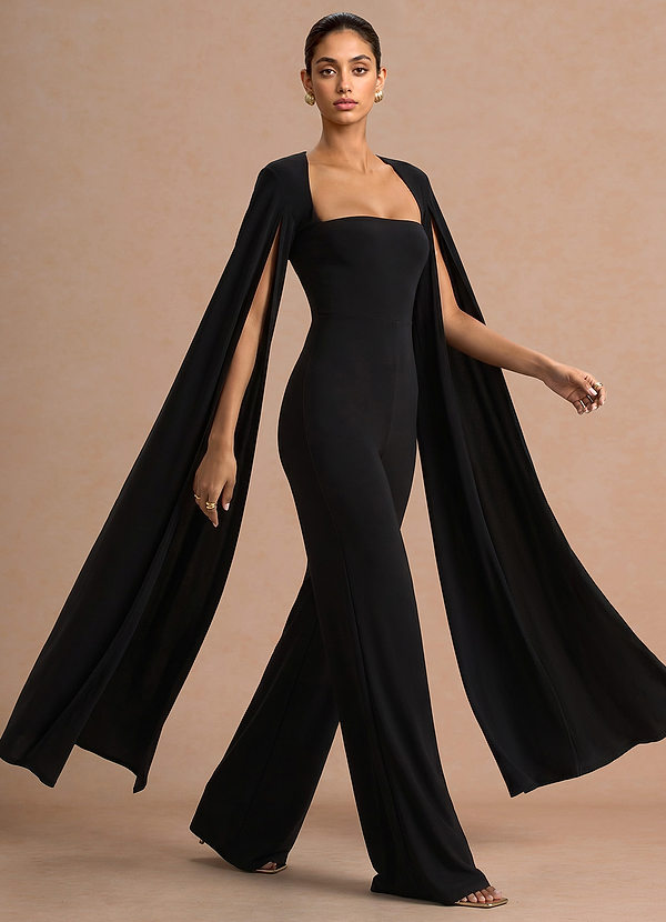 Camilla Black Square Neck Jumpsuit image1
