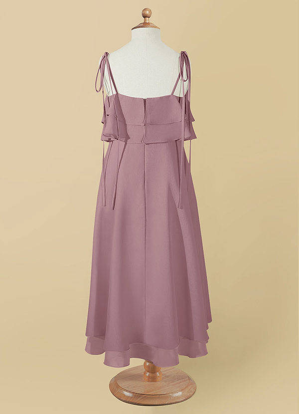 back Azazie Temi Flower Girl Dress