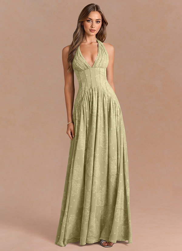 Robe Maxi Céladon Margot image1