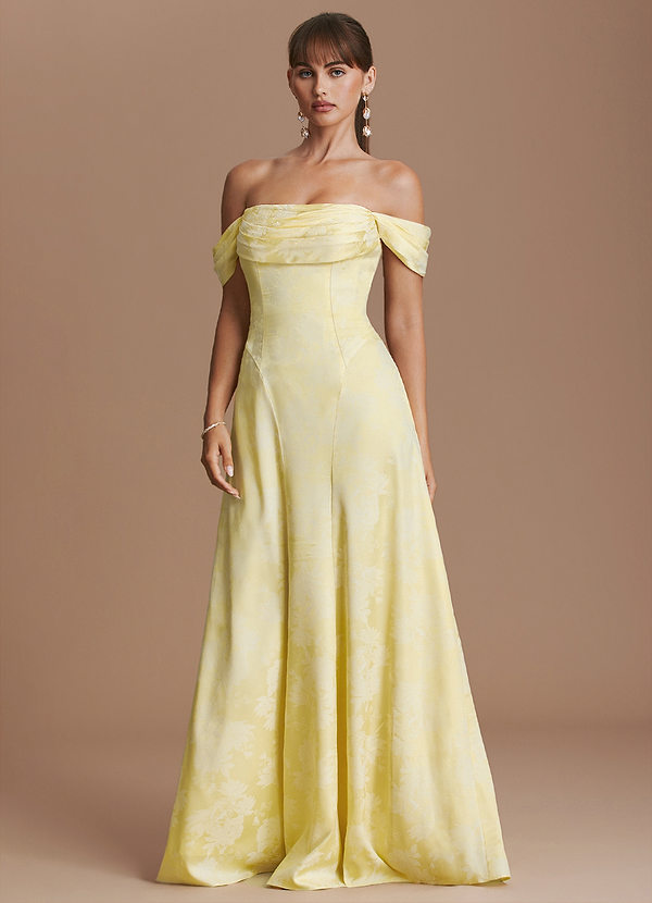 Cassidy Yellow Haze Maxi Dress image1