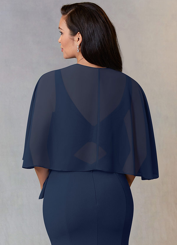 back Chiffon-Wickeltuch von Azazie June