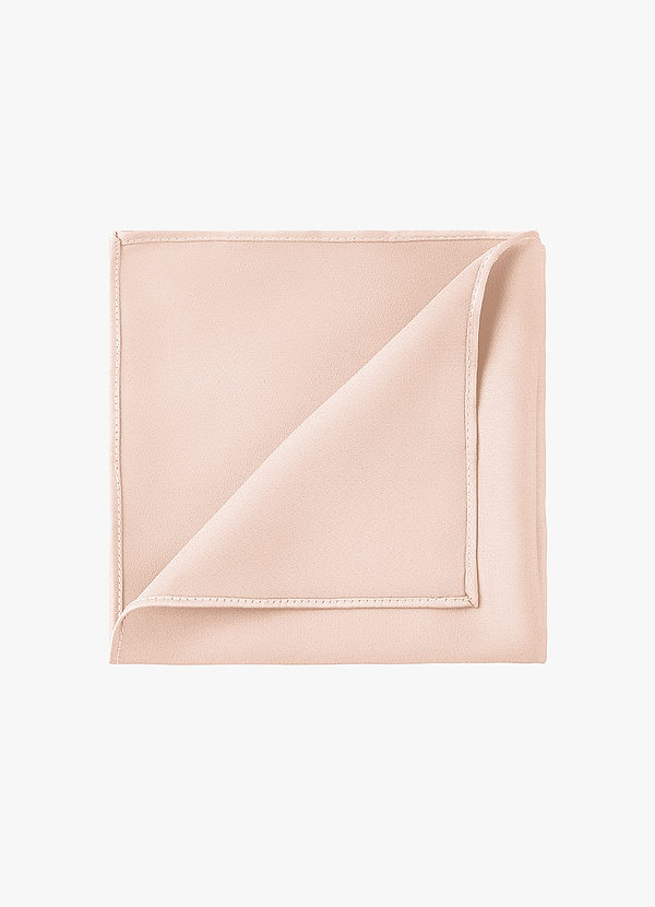 front Stretch Satin Pocket Square