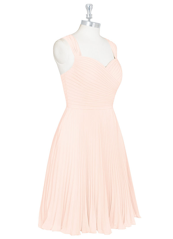 azazie pearl pink