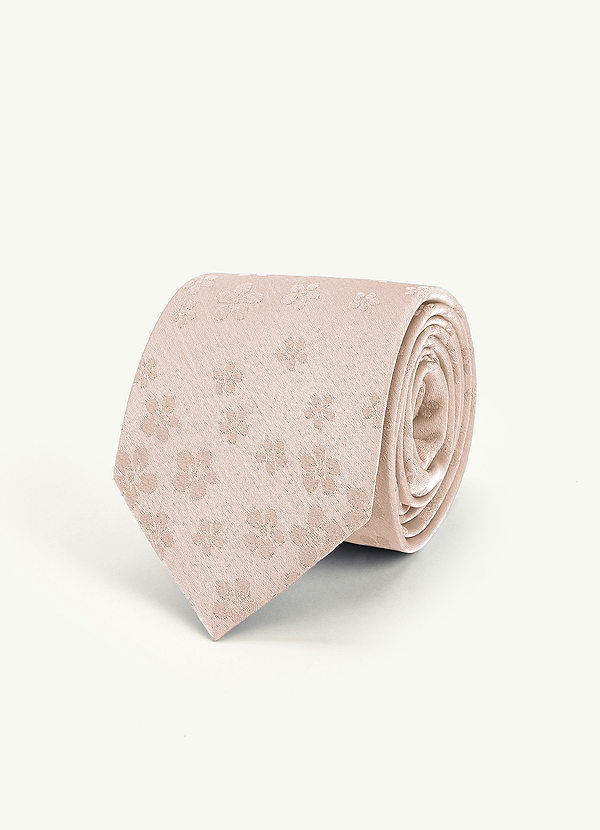 front Corbata ancha de jacquard