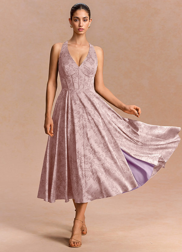 Sonia Pink Midi Dress image1