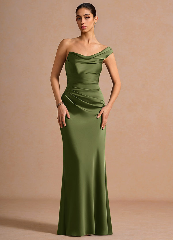 Cassiopeia Olive Maxi Dress image1