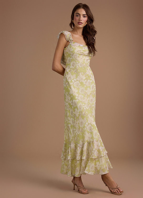 Robe Longue Floral D'olivier Rianne image1
