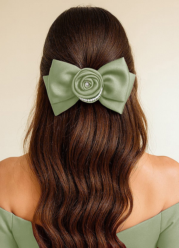 front Pearl Bloom Bow