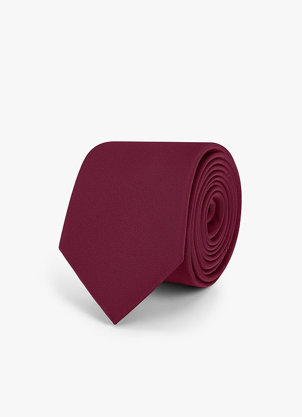 front Boy's Stretch Satin Neck Tie