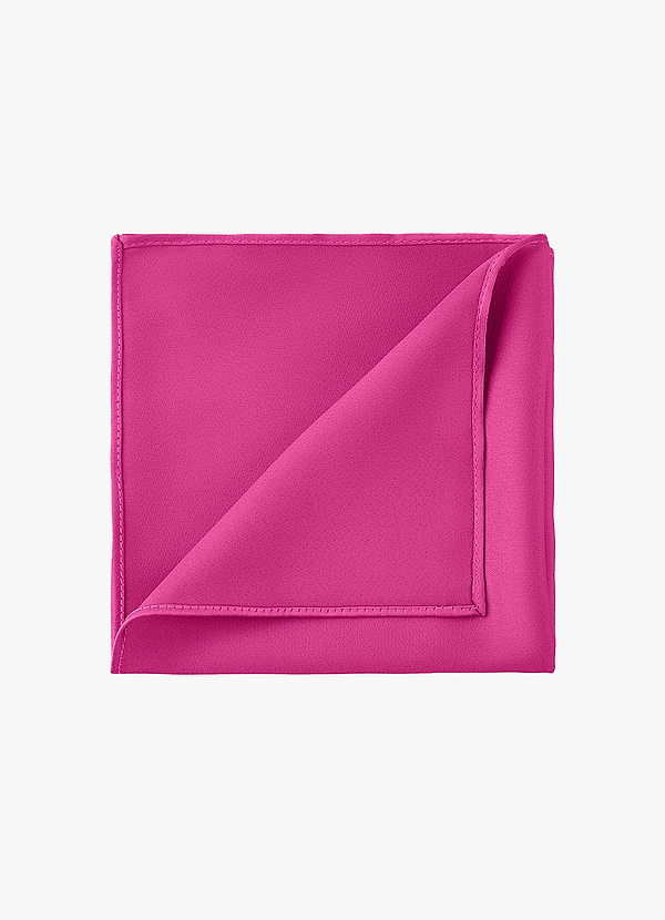 front Stretch Satin Pocket Square