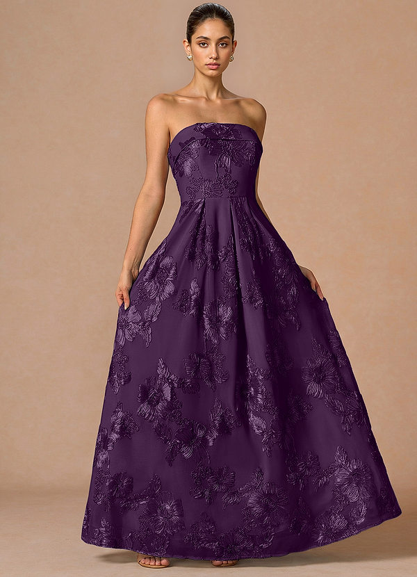 Evangeline Plum Maxi Dress image1