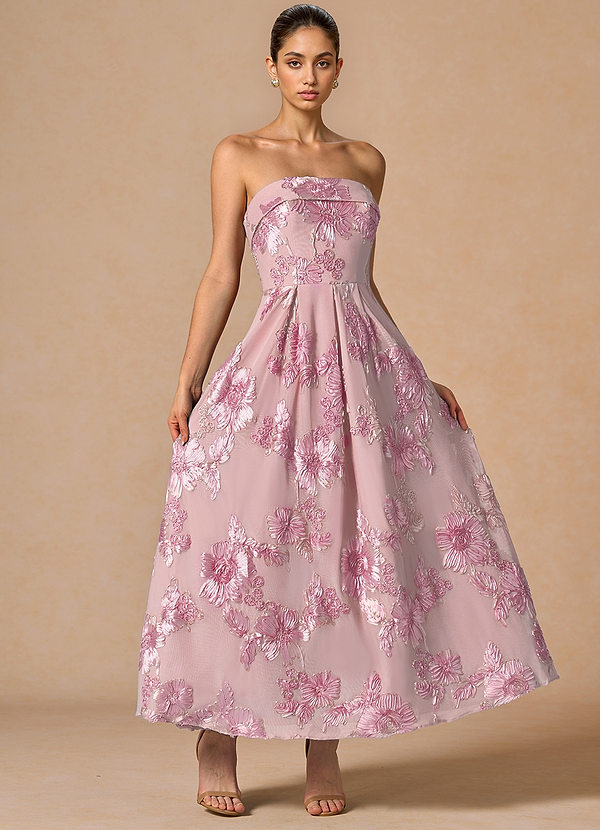 Evangeline Støvet Lilla Maxikjole image1