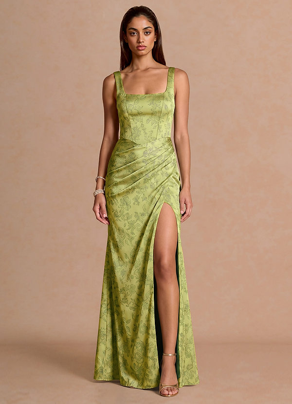Wesselle Moss Navy Maxi Dress image1