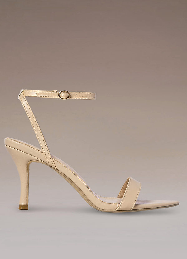 front Pointed Toe Strappy Heel Sandals