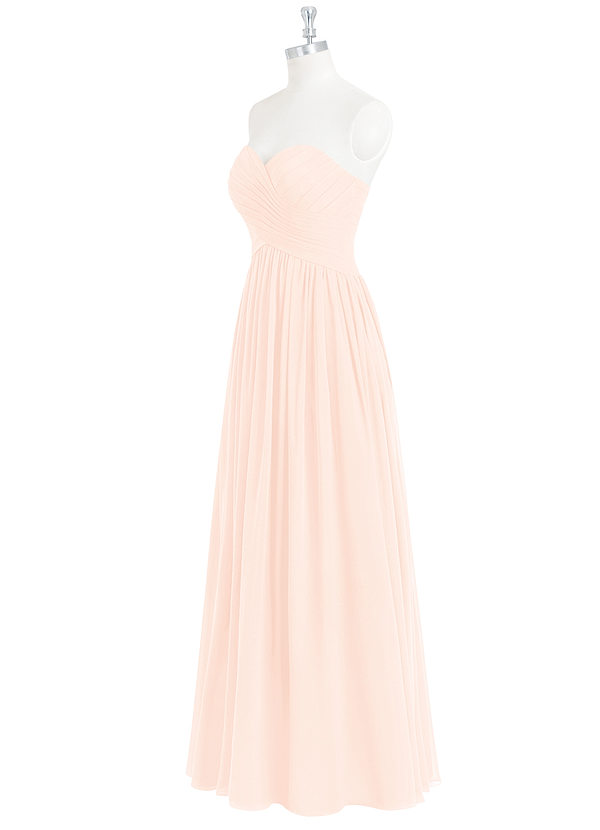 azazie pearl pink
