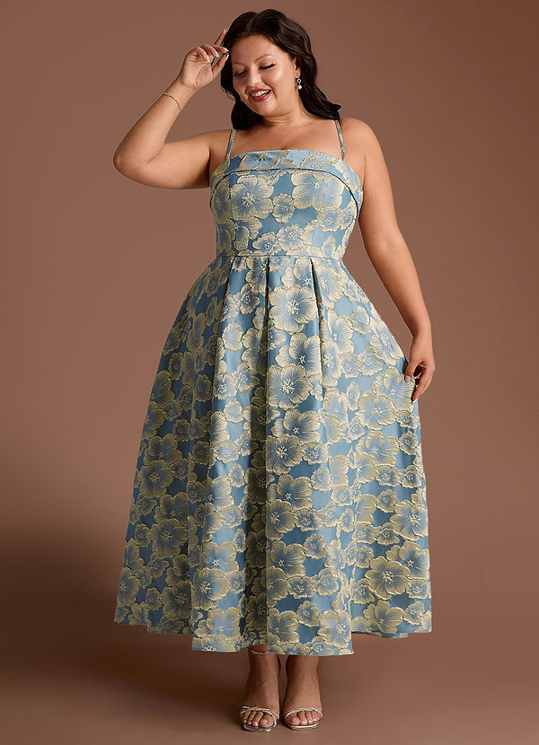 Robe Longue Lac Bleu Florentine image1