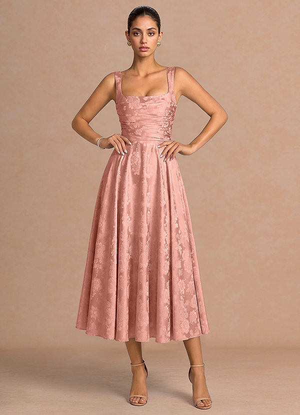 Azaria Tea Rose Midi Dress image1