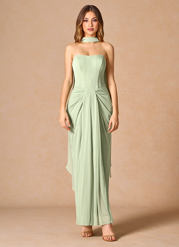 Eden Light Green Maxi Dress image1