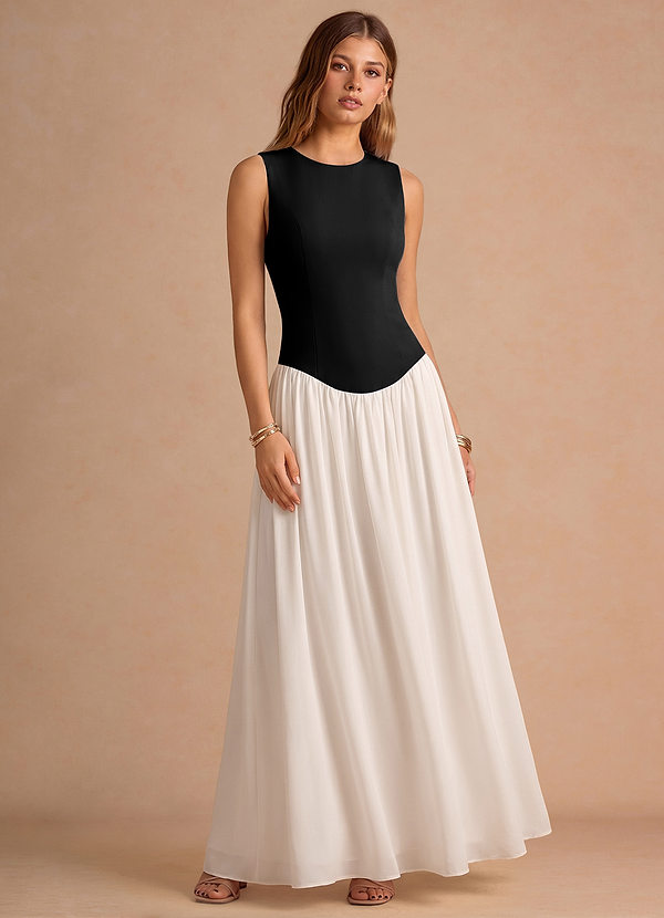 Robe Maxi Noir Nerys image1