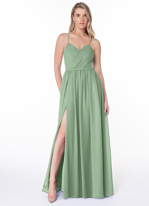 Matcha Azazie Cora Bridesmaid Dresses | Azazie