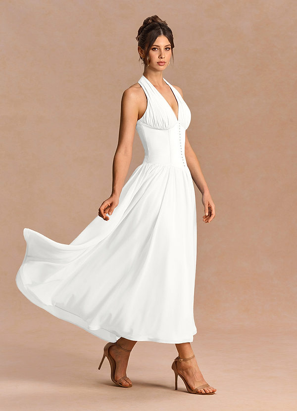 vestido Maxi Branco Violetta image1