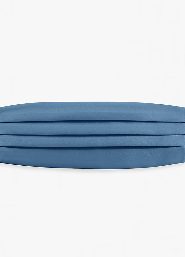 front Classic Matte Satin Cummerbund