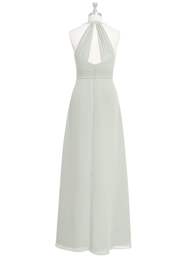 Azazie Abbey Bridesmaid Dress Silver Azazie