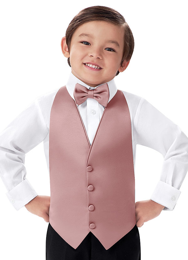 front Herencollectie mat satijnen jongenshemd