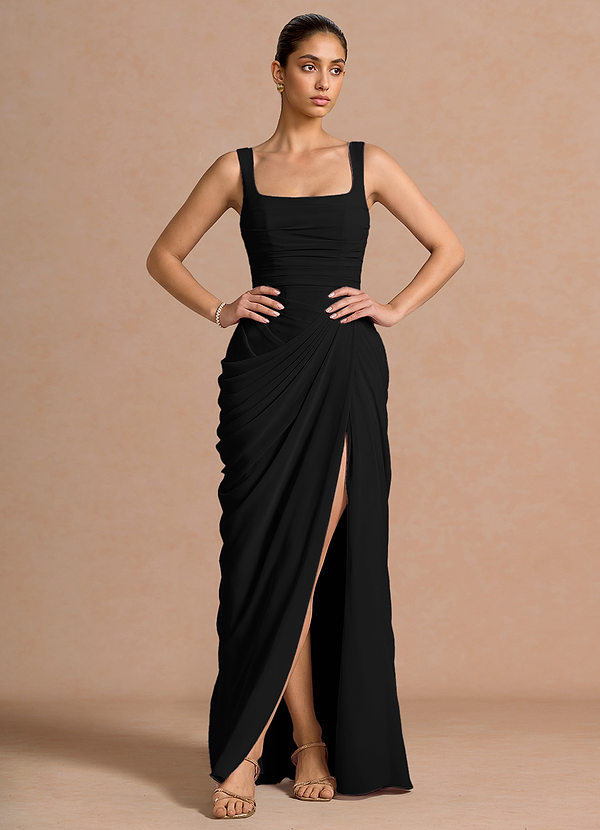Maelie Black Maxi Dress image1