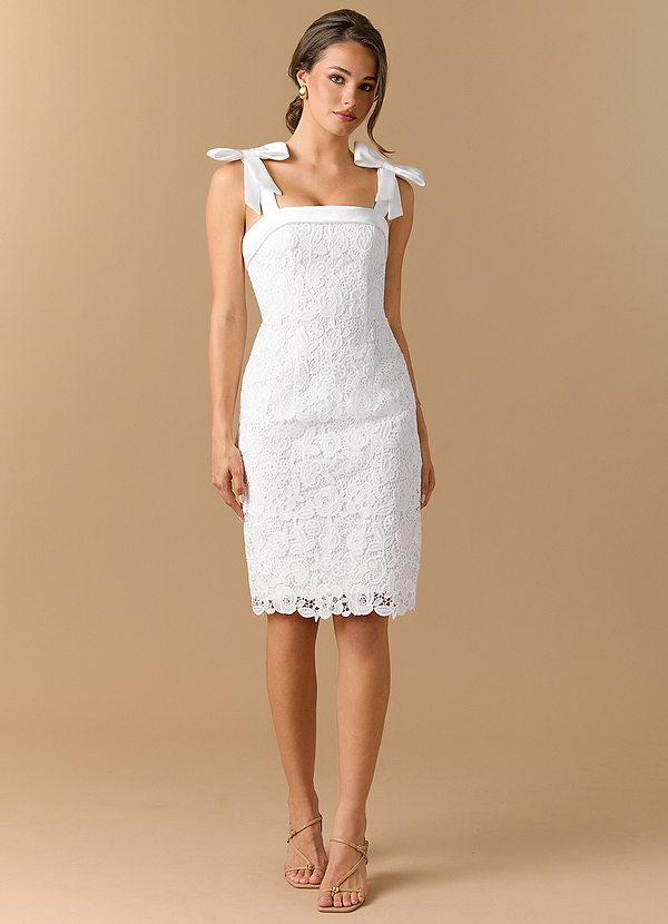 Helene White Midi Dress image1