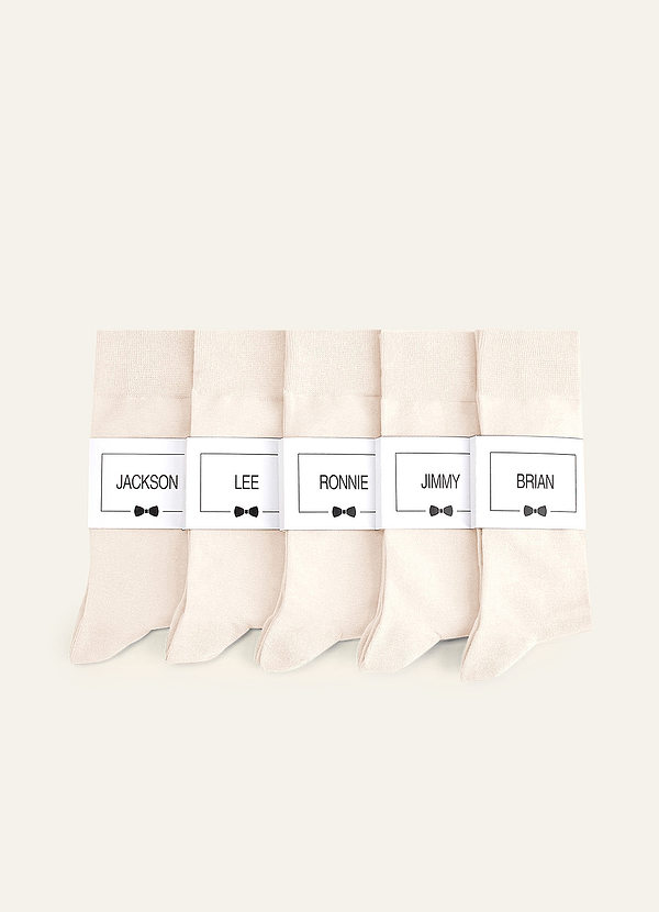 front Samanväriset Miesten Mekkosukat, Joissa On Yksilöllinen Etiketti