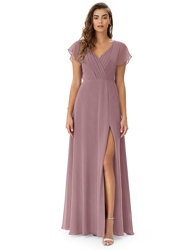 Dusty Rose Azazie Rylee Bridesmaid Dresses Azazie 6522